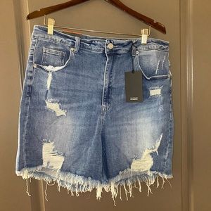 Risen Distressed Shorts